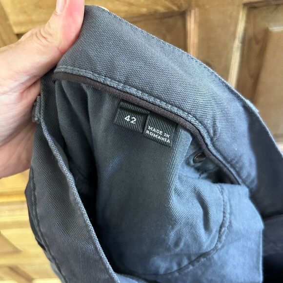 Men's Ermenegildo Zegna 42 x 30 Charcoal Dark Gray Jeans Denim Straight Leg Jean - Picture 13 of 15